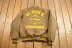 Vintage 1989 St Pius X Champions Bomber Jacket