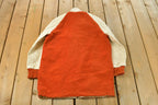 Vintage 1960s Leather Wool Collegiate Varsity Jacket Women's M /
