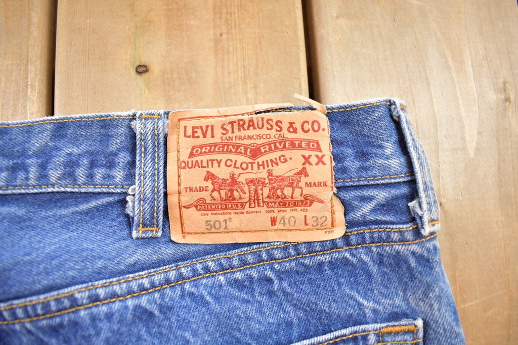 Vintage 1990s Levi's 501 Jeans Size 40x32