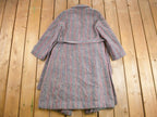 Vintage 1980s Wool Mohair Long Coat