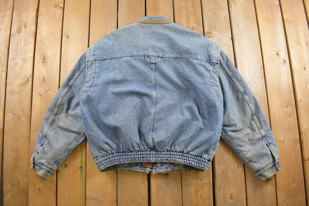Vintage 1990s Levi's Silver Tab Sherpa Jean Jacket