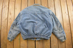 Vintage 1990s Levi's Silver Tab Sherpa Jean Jacket