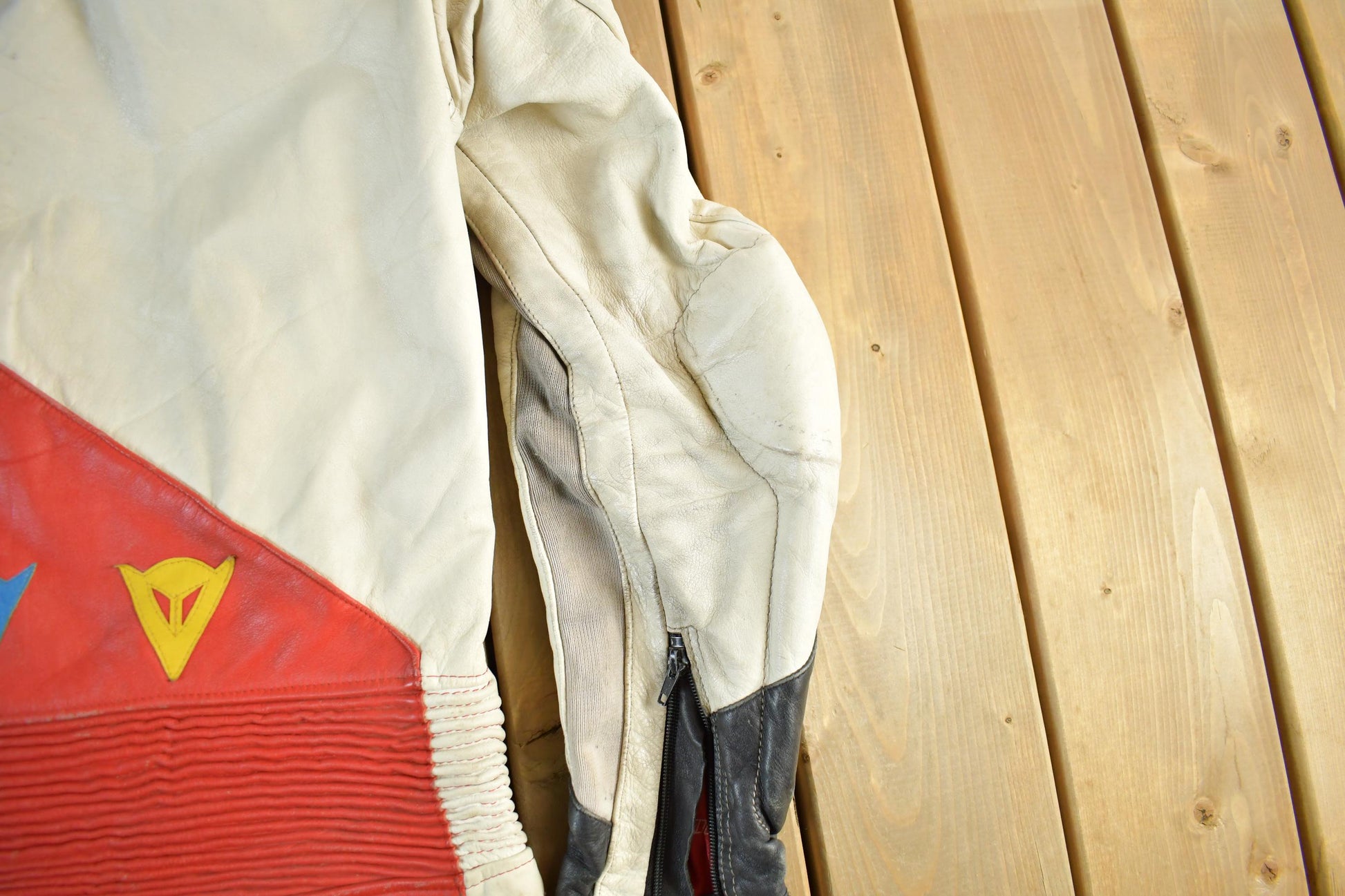 Vintage 1980s Dainese Crono Suit Motorcycle Racing Uniform Coveralls Men's 52