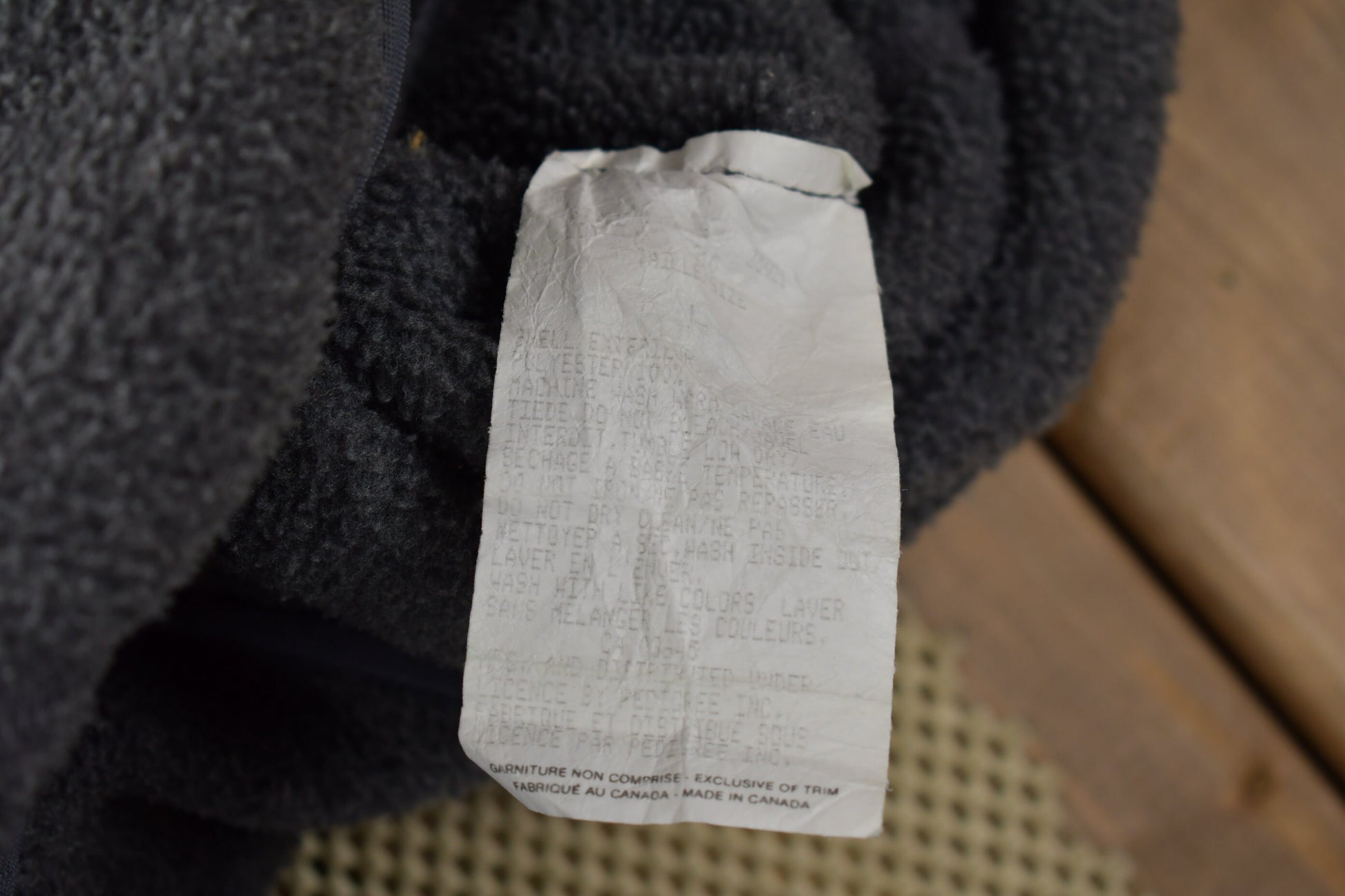 Vintage 1990s Patagonia Deep Pile Fleece Zip Up Sweater