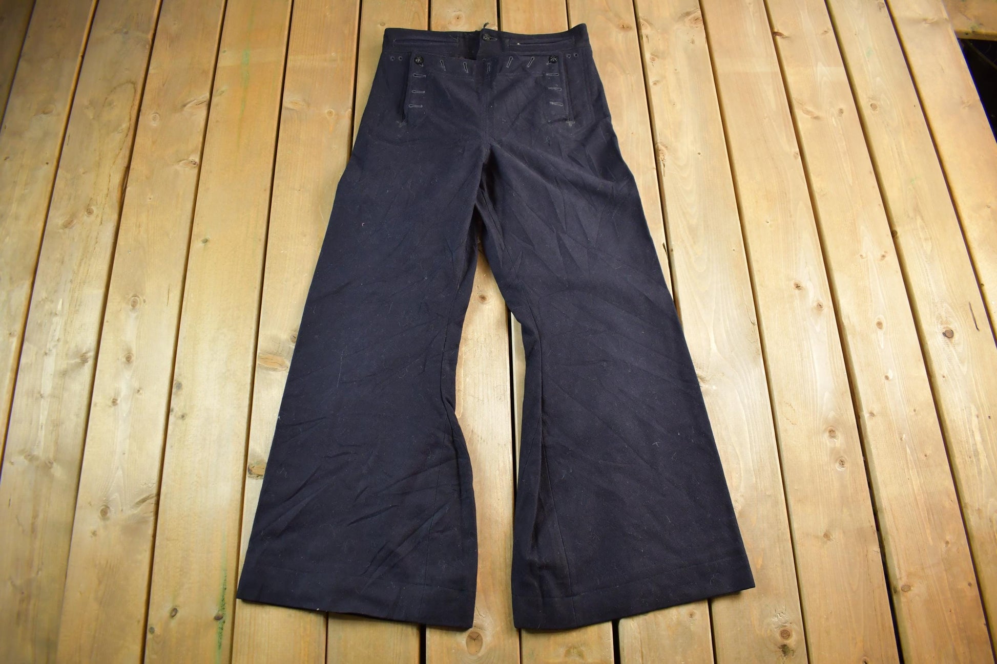 Vintage 1940's US Navy Naval Clothing Factory WWII Pants Size 32 x 31