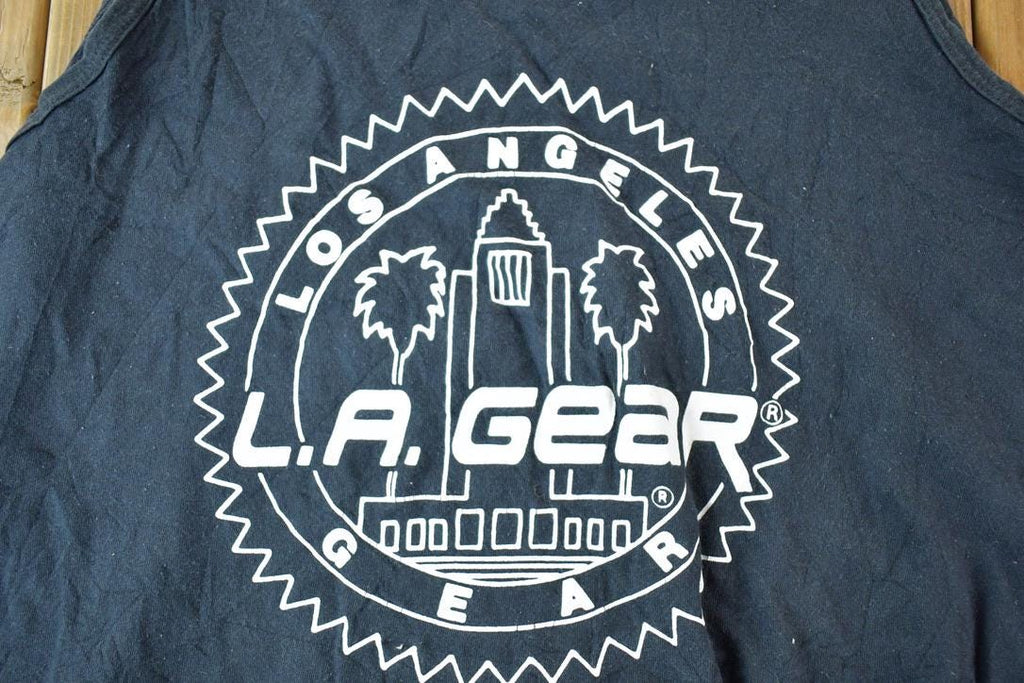 Vintage 1990s La Gear Large Logo Screen Print Souvenir Tank Top Mens XL