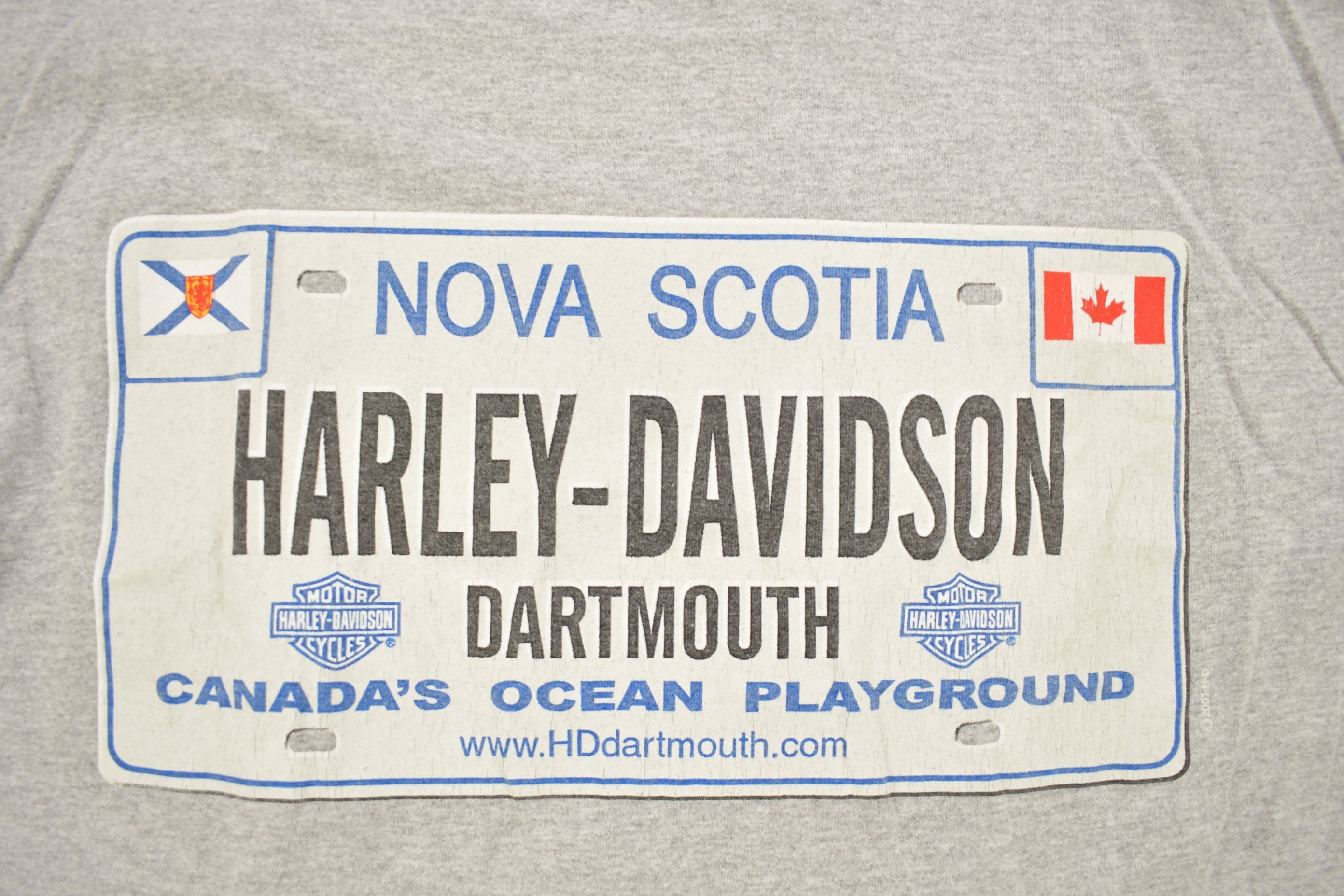 Vintage 1990s Harley Davidson Dartmouth Nova Scotia T-Shirt