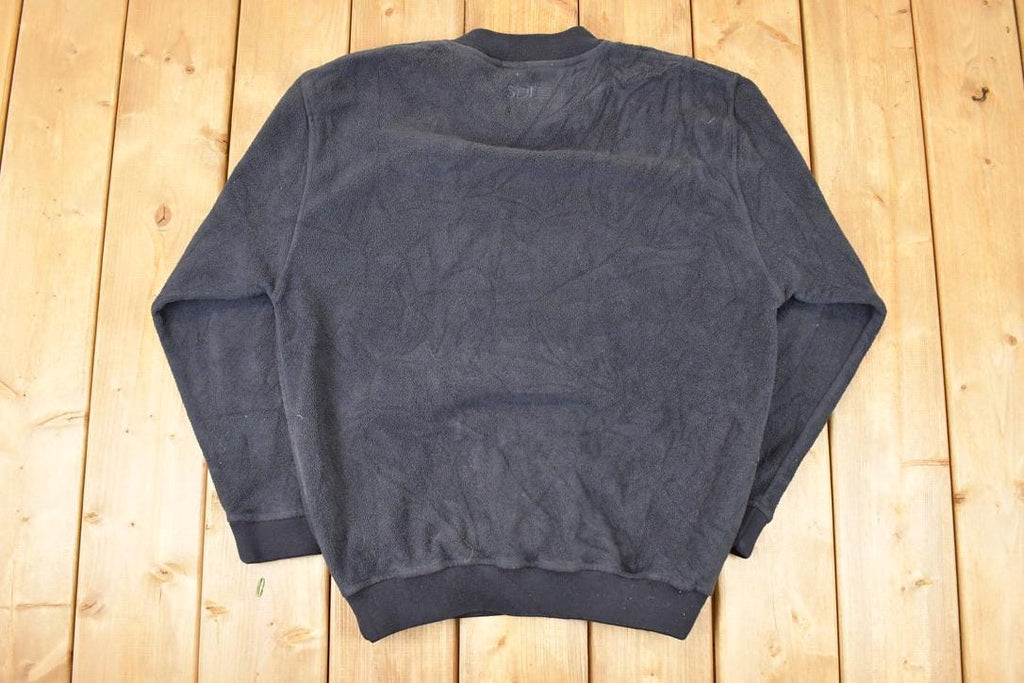 Vintage 1990s Geneve Golf Club Reverse Cotton Embroidered Crewneck Sweatshirt Mens L