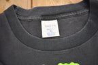 Vintage 1992 Taz "Feed Me" Graphic Looney Tunes T-Shirt
