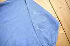 Vintage 1990s Russell Athletics Blank Blue Crewneck Sweatshirt