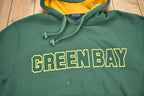 Vintage 1990s Green Bay Packers NFL Hoodie Sweatshirt