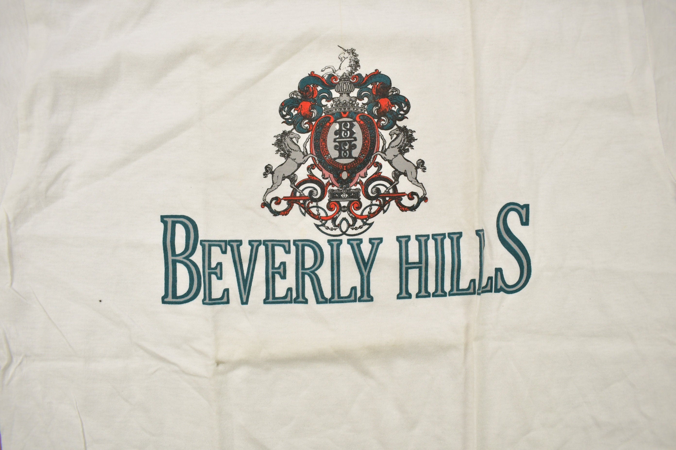 Vintage 1980s Beverly Hills California Souvenir T Shirt