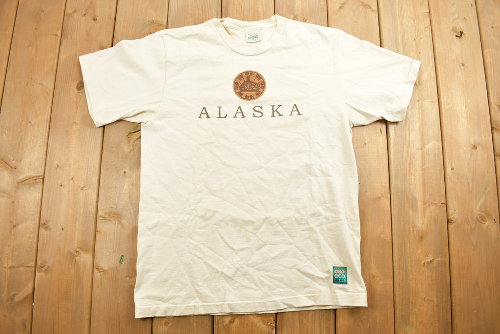 Vintage 1990s Alaska Tourism Graphic T-Shirt