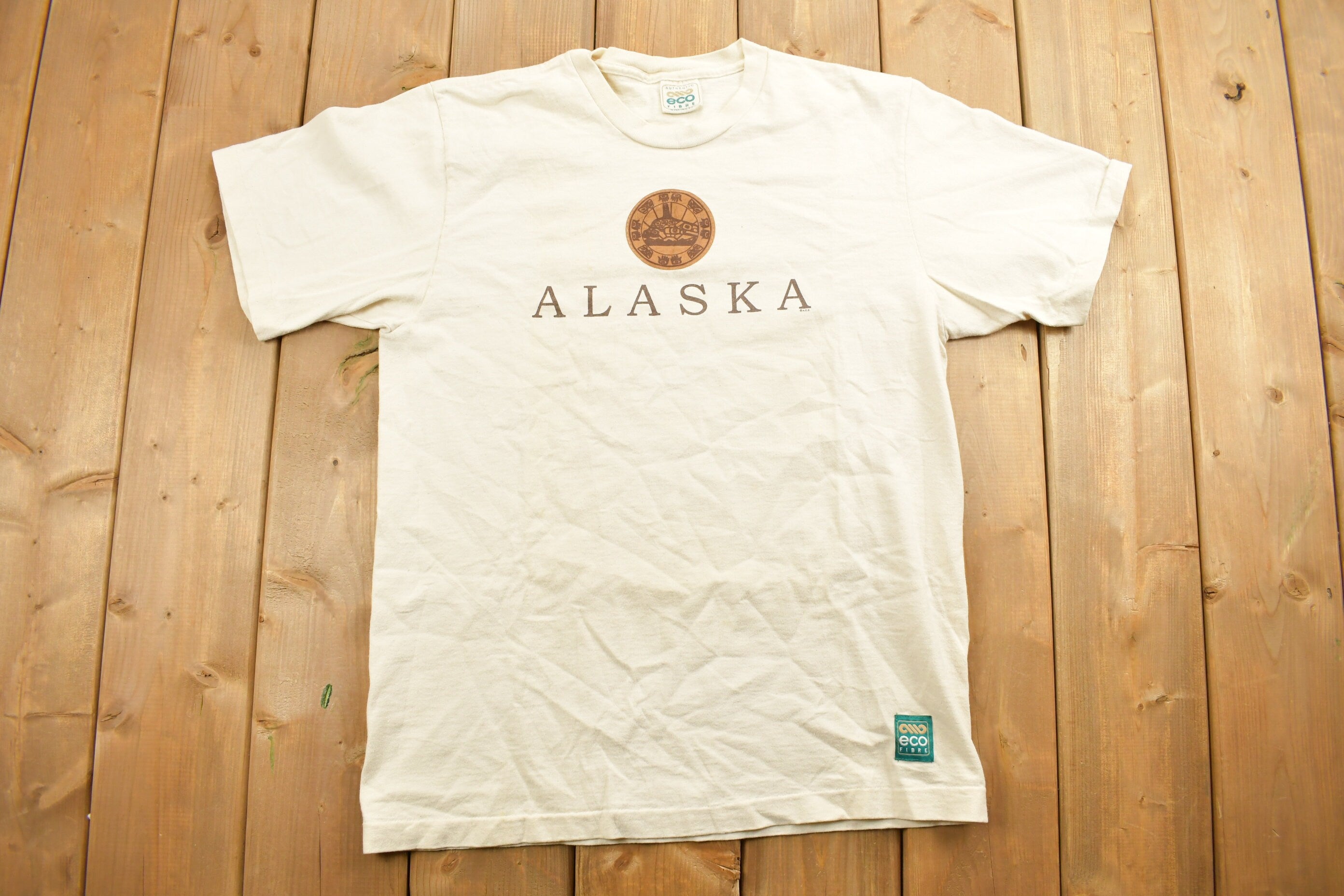Vintage 1990s Alaska Tourism Graphic T-Shirt
