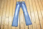 Vintage Y2K Miss Me Bedazzled Low Rise Jeans Size 26x31