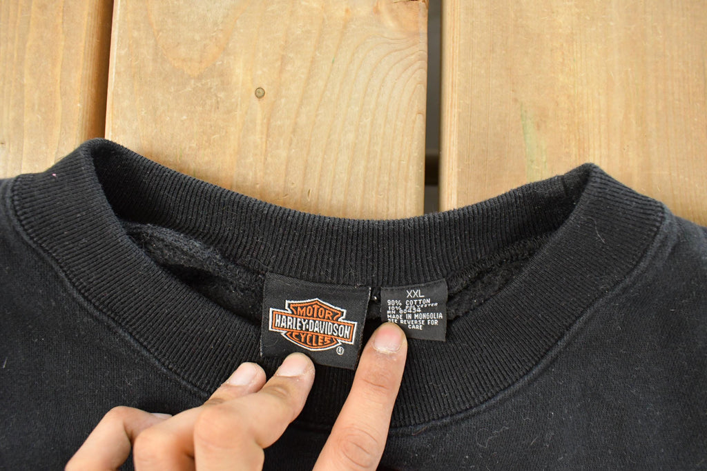 Vintage 2000s Harley Davidson Crewneck Sweatshirt Men's 2XL