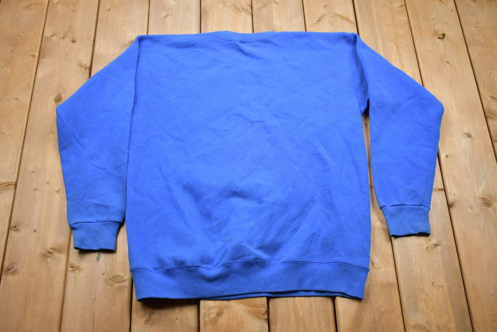 Vintage 1990s Buffalo Sabres NHL Crewneck Sweatshirt / Made In USA / Hockey / Sportswear / Athleisure / Americana / CSA / Buffalo Vintage