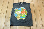 Vintage 1990s Flintstones Single Stitch Cutoff Graphic T-Shirt Made In USA