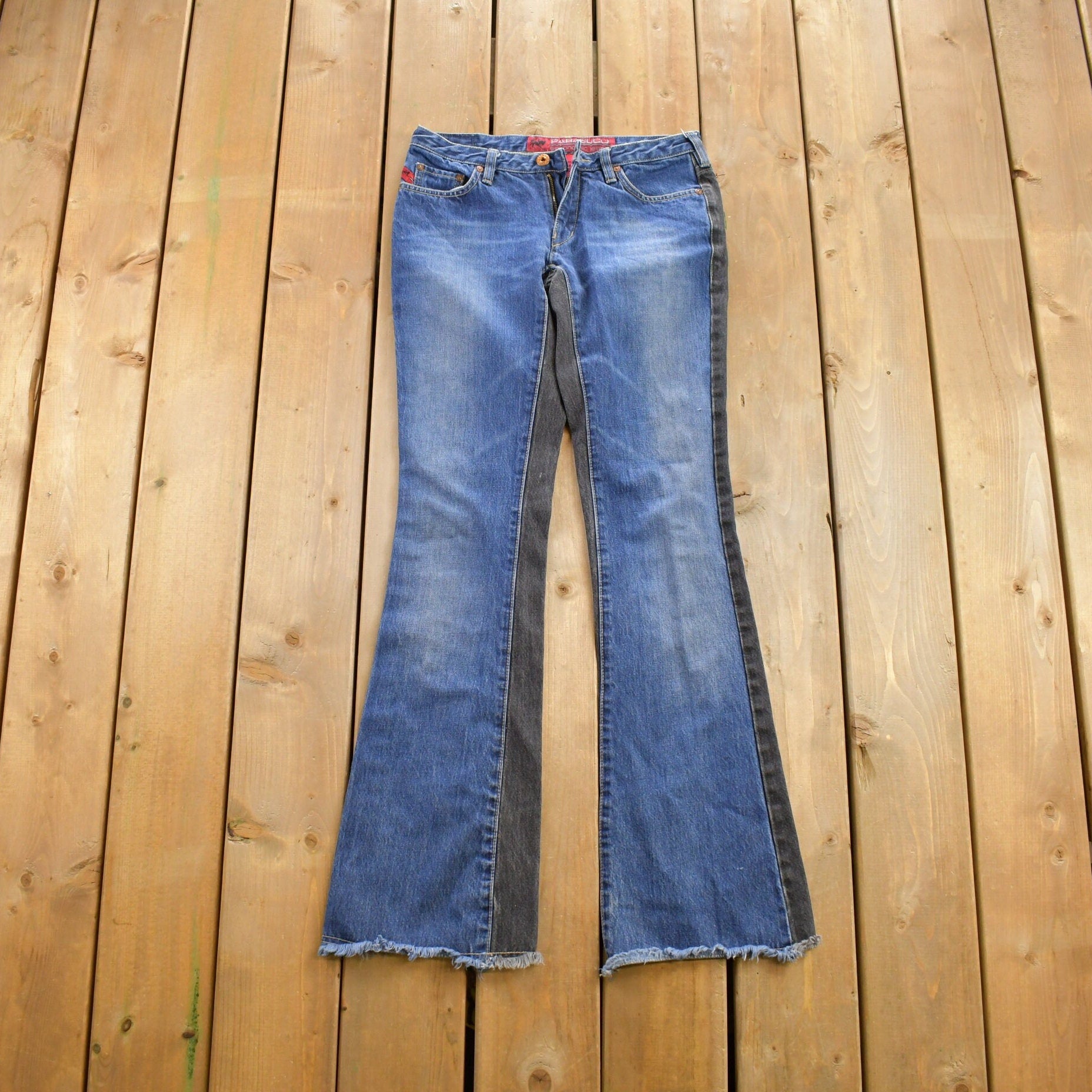 Vintage 1990s Two Tone Parasuco Jeans Size 34x33
