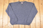 Vintage 1990s Im A Plum Knit Crewneck Sweater Men's L