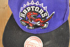 Vintage Y2K Toronto Raptors Mitchel And Ness Throwback Snapback NBA Hat / 2000's Embroidered Basketball Cap