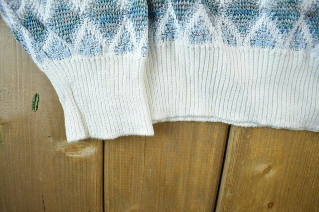 Vintage 1990s London Fog Knit Crewneck Sweater Men's XL