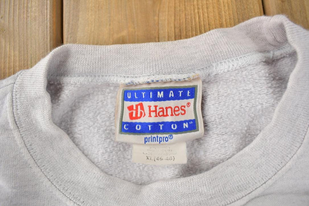 Vintage 1990s So Many Choices So Little Time Beverage Graphic Crewneck Sweatshirt Size XL