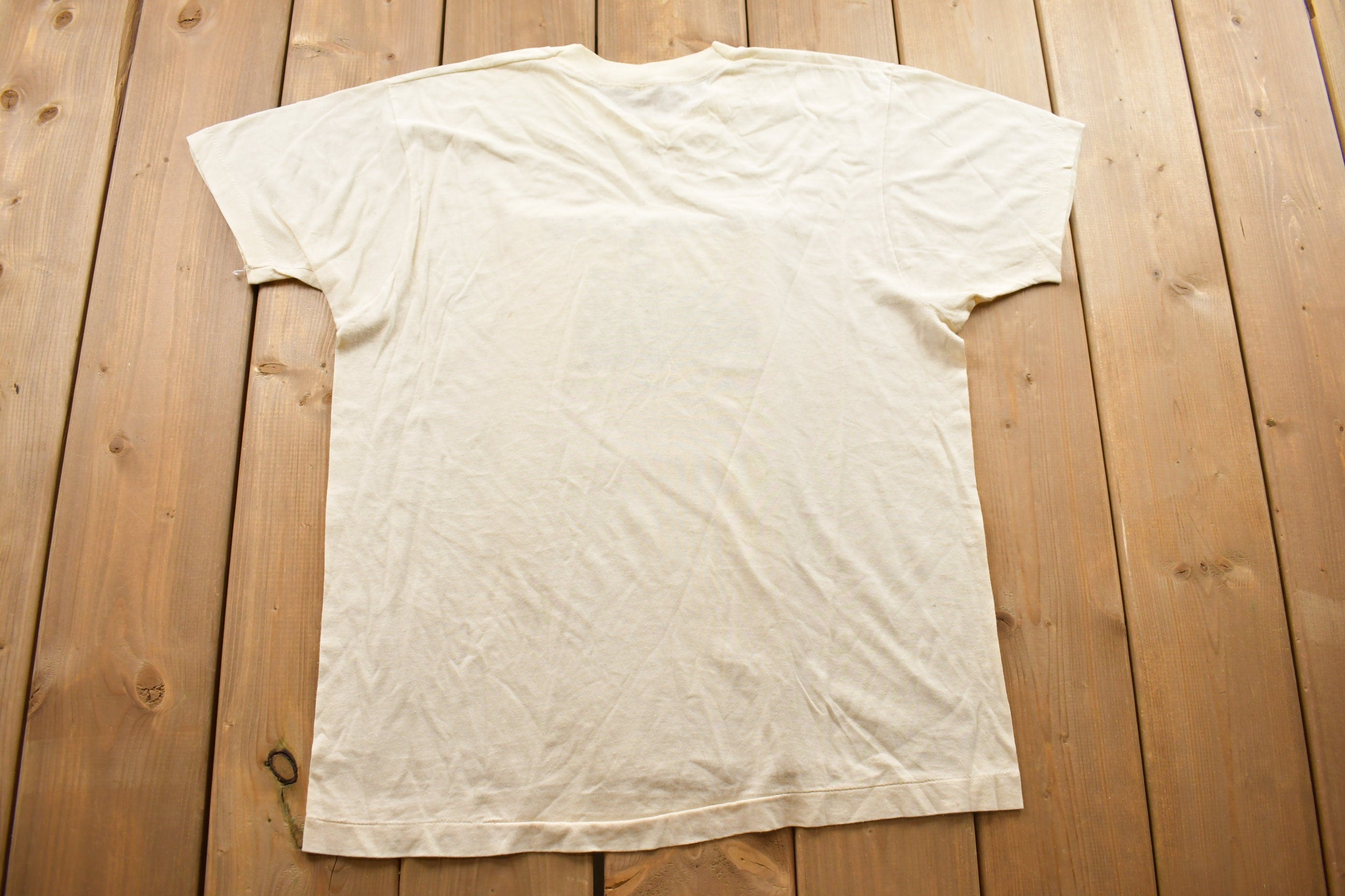 Vintage 1990s The Wayside Hudson Falls NY Cabin Souvenir T Shirt  Streetwear  Made In USA  Vacation Tee  Travel T Shirt  Screen Stars