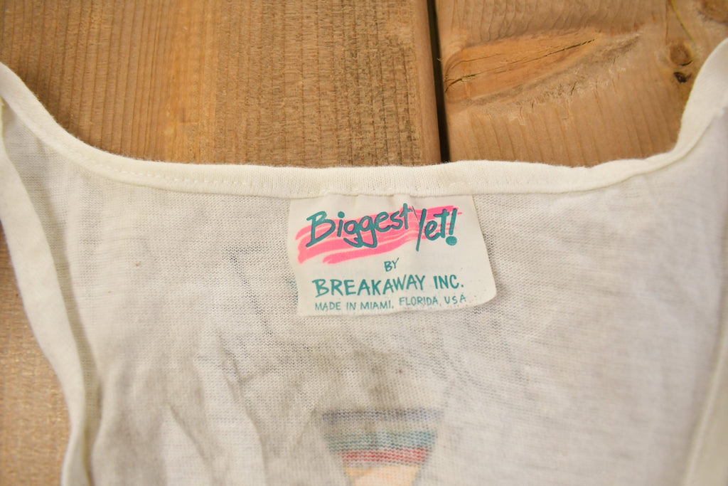 Vintage 1990s Rip Surf Graphic Tank Top