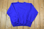 Vintage 1990s London England Embroidered Crest Crewneck Sweatshirt