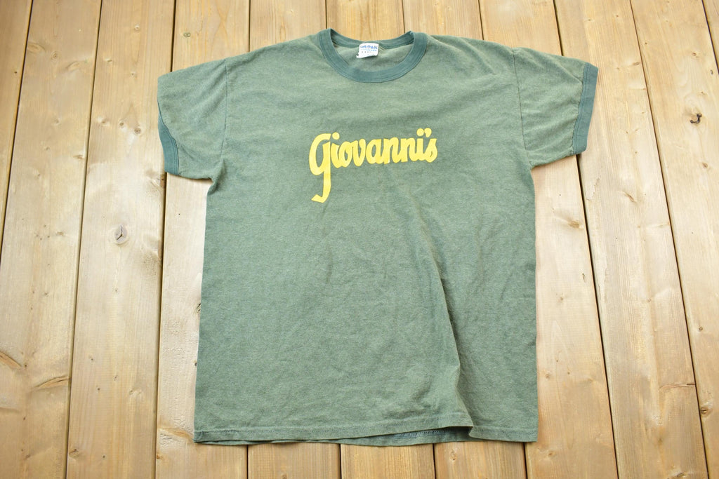 Vintage 1990s Giovannis Graphic T-Shirt