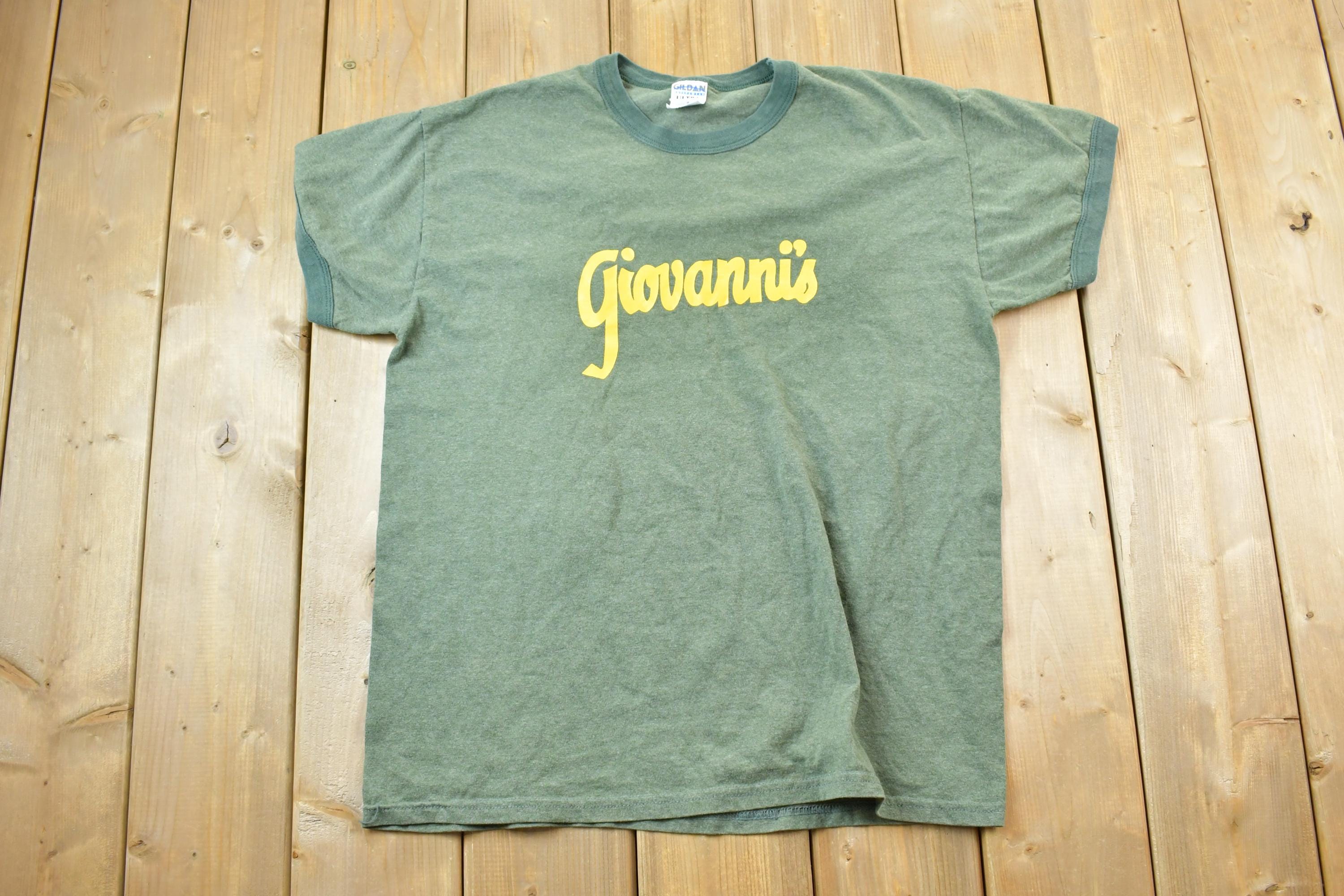 Vintage 1990s Giovannis Graphic T-Shirt