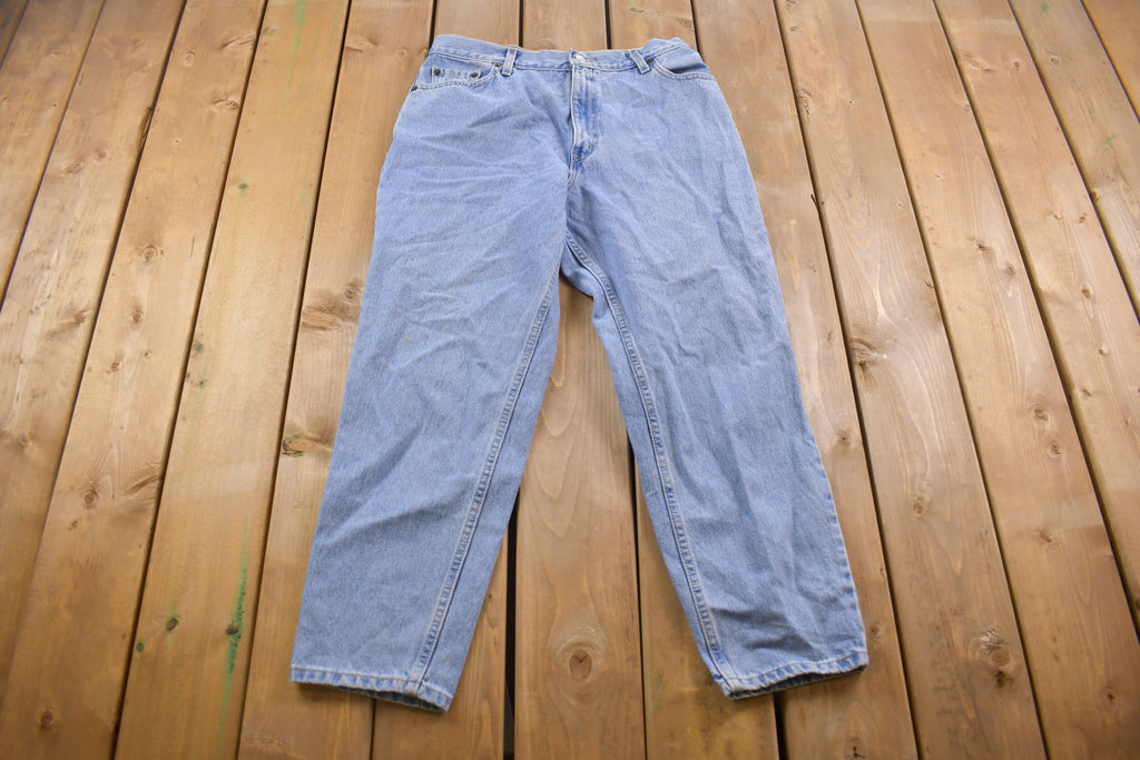 Vintage 1990s Levi's 550 Red Tab Jeans Size 32 x 28
