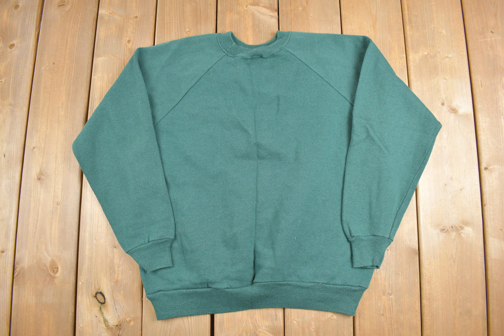 Vintage 1990s Hanes Her Way Raglan Crewneck Sweatshirt