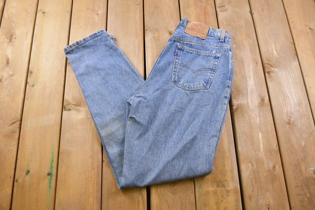 Vintage 1990s 521 Levi's Red Tab Jeans Size 31 x 33