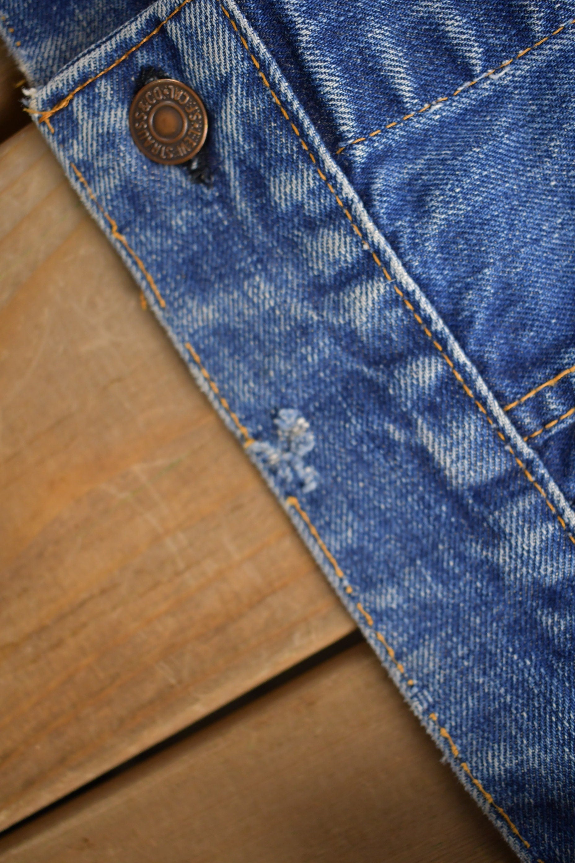 Vintage 1960s Levi’s Big E Denim Jean Jacket