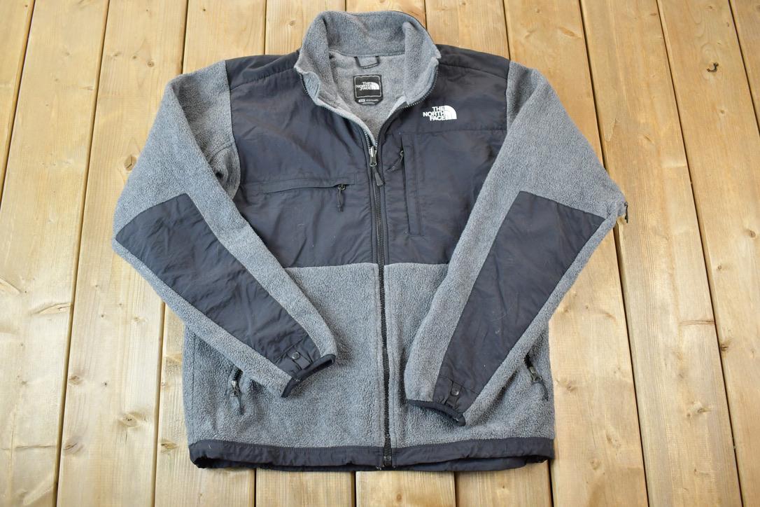 Vintage 1990s The North Face Fleece Sweater  Outdoorsman  90s Sweater  Streetwear  Hiking  Fleece Zip up