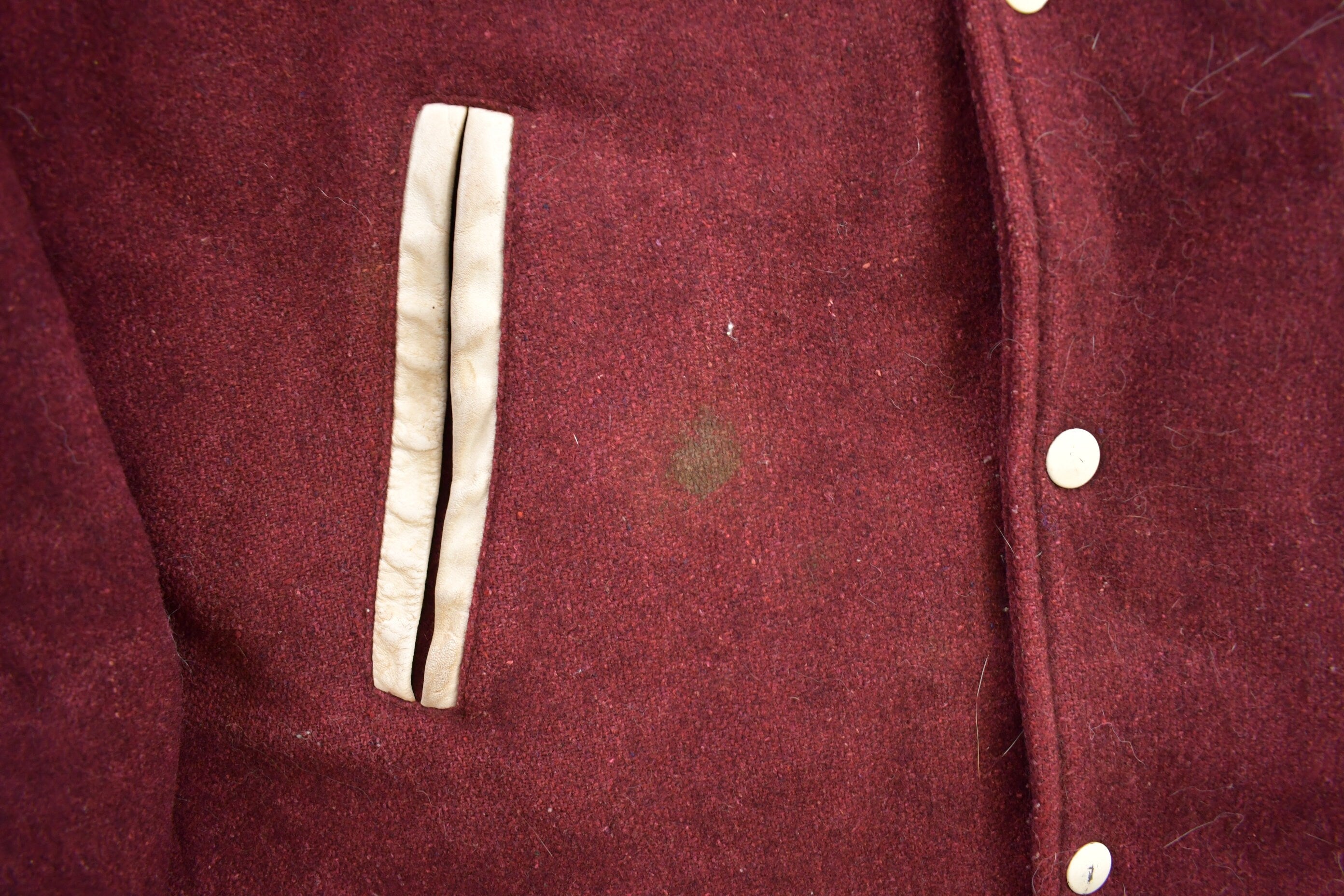 Vintage 1983 Midget O'leary Maroons PEIC Champs Varsity Jacket