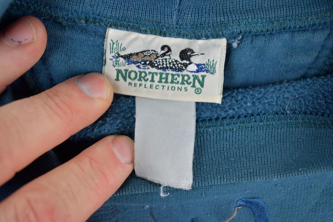 Vintage 1990s Northern Reflections Outdoorsman Crewneck Sweatshirt