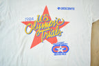 Vintage 1984 US Olympic Trials Ringer T Shirt Men's Medium