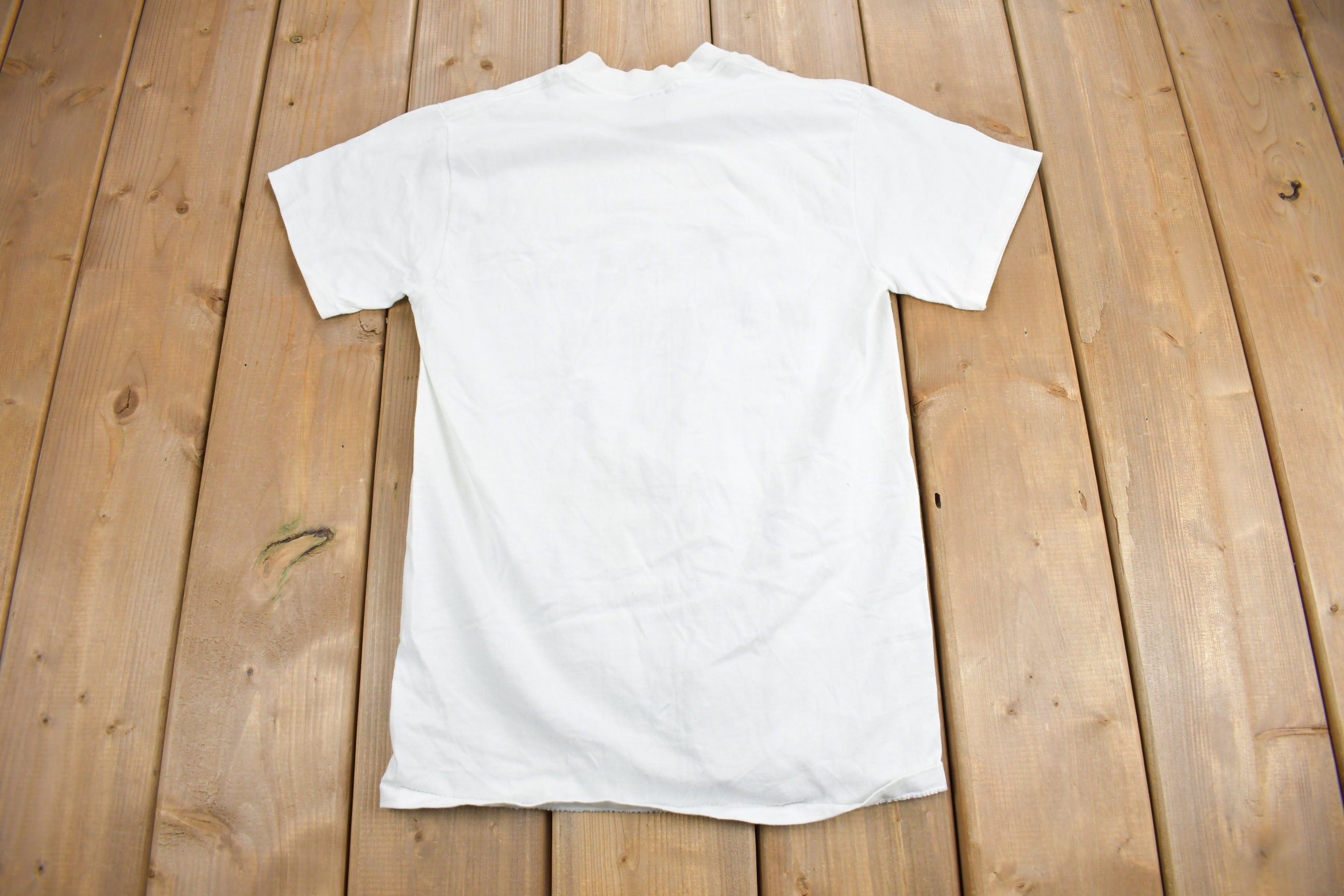 Vintage 1990s Greenwood Aquatic Team Graphic T Shirt