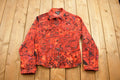 Vintage 1990s Official Jacket Abstract Pattern Denim Jacket