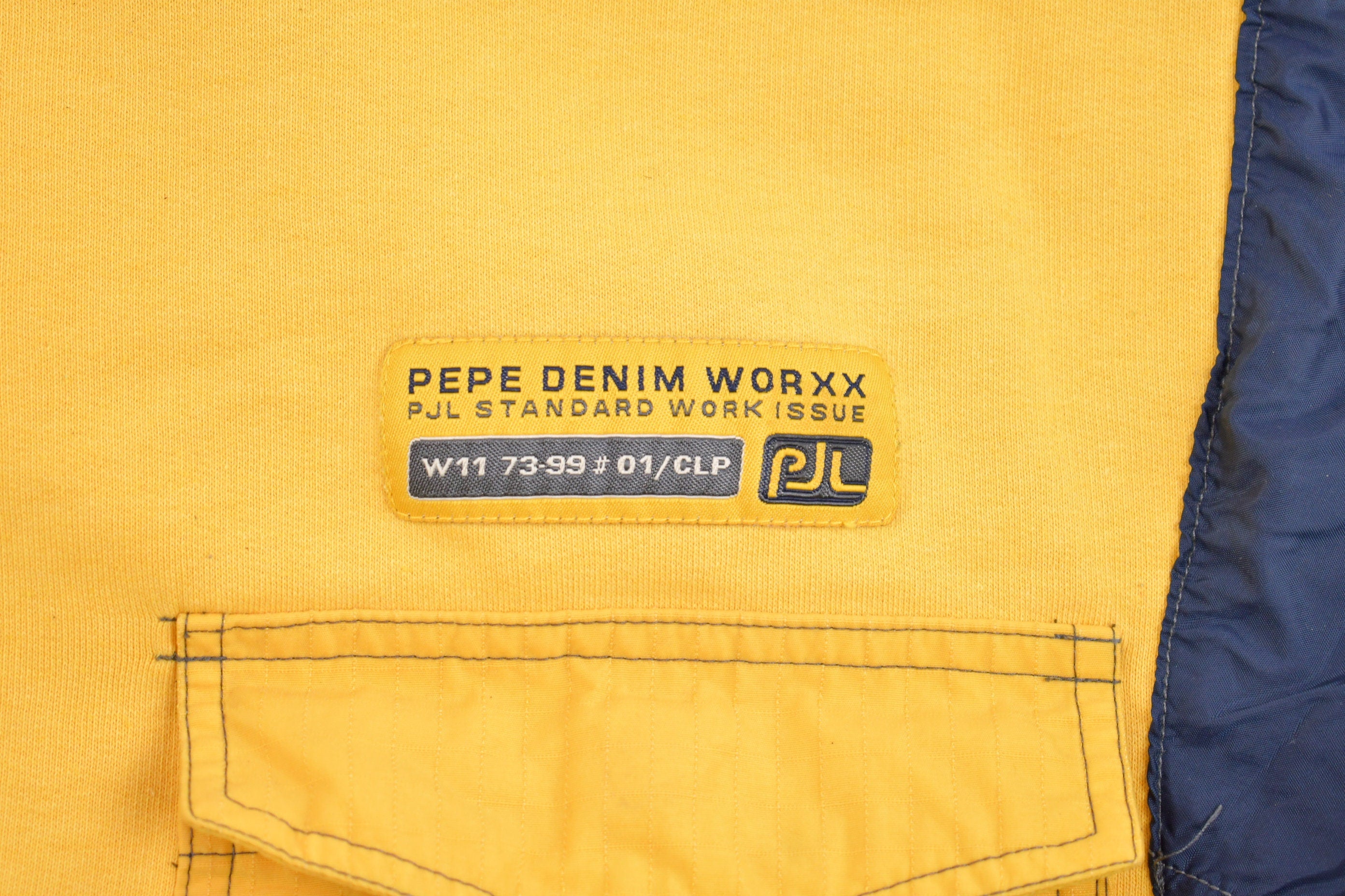 Vintage 1990s Pepe Jeans Half Zip Windbreaker Jacket