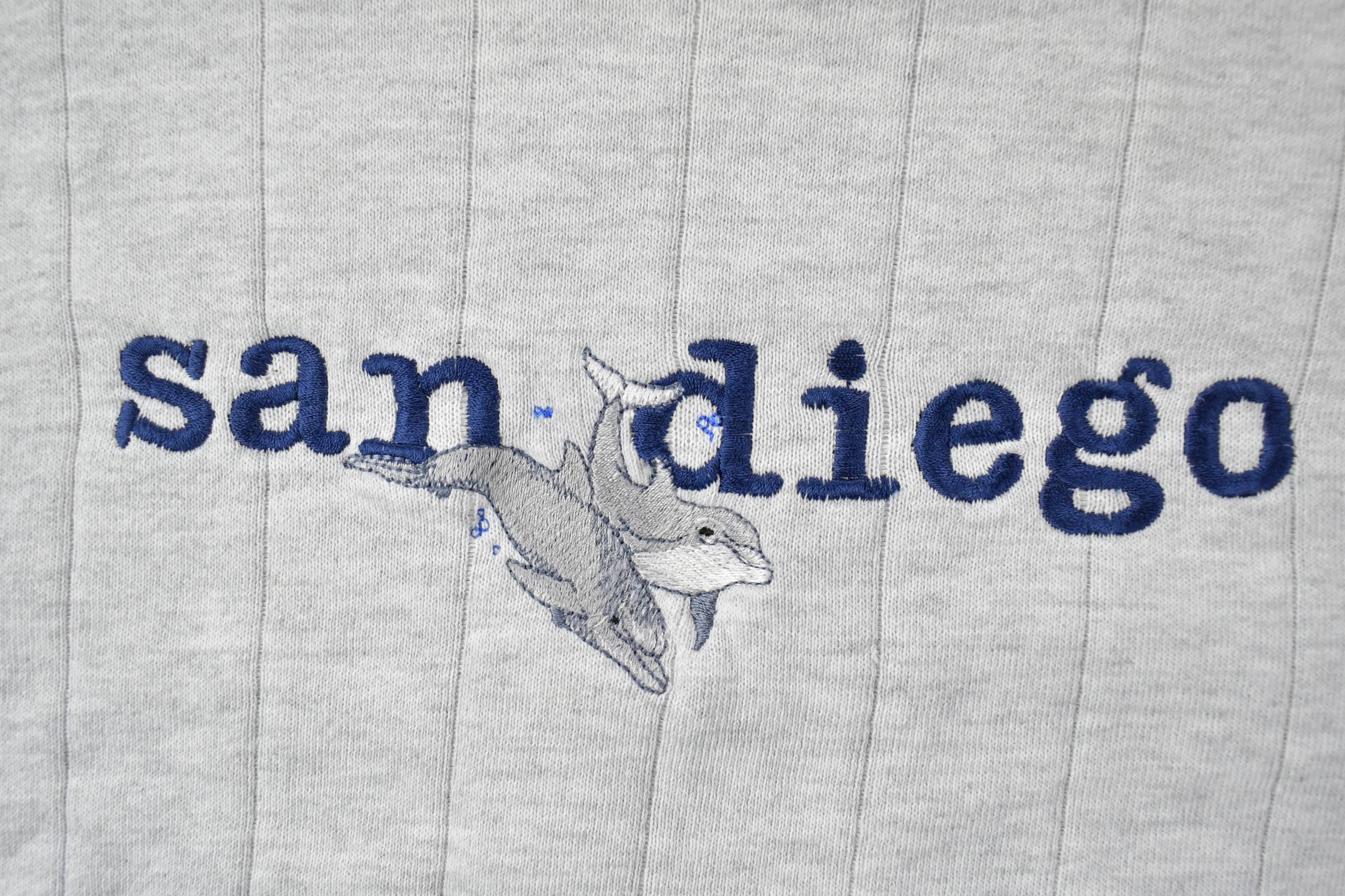 Vintage 1990s San Diego Dolphin Crewneck Sweatshirt
