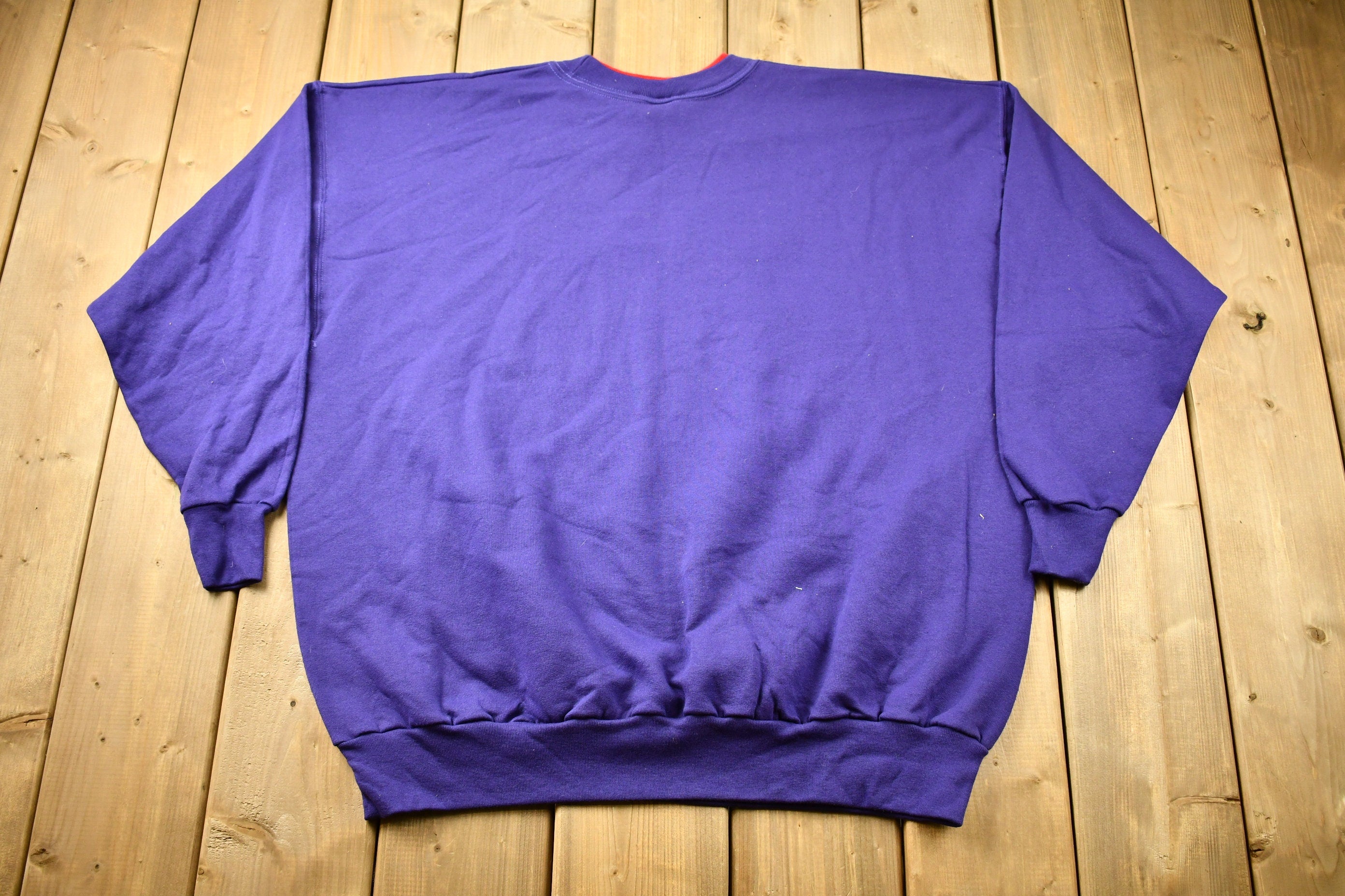 Vintage 1990s Embroidered Top Hats Cute Crewneck