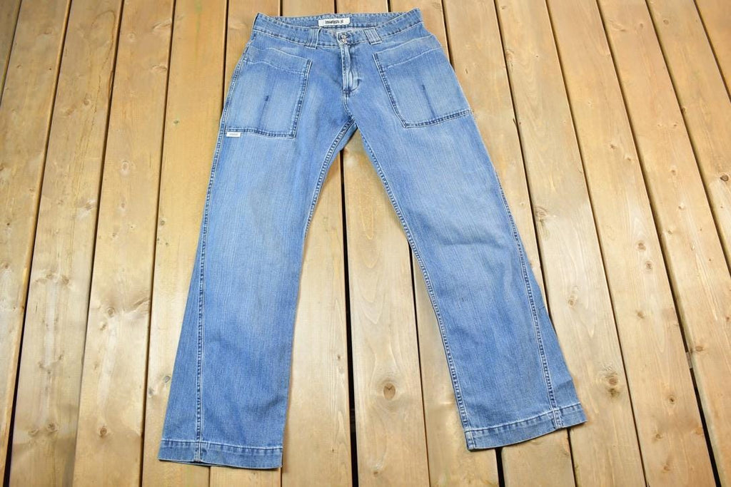 Vintage 1990s Tension Jeans Denim Size 36 x 30 Made In Canada
