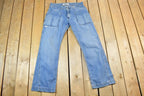 Vintage 1990s Tension Jeans Denim Size 36 x 30 Made In Canada