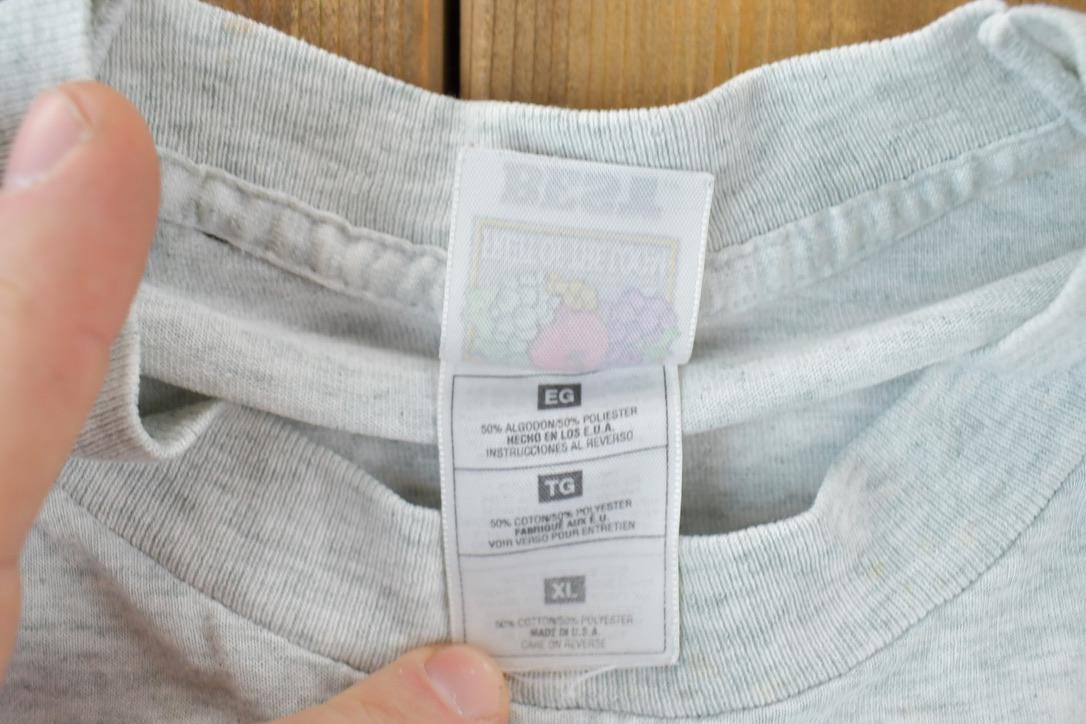 Vintage 1990s Bad Boys And Their Toys Motorcycle Graphic T-Shirt