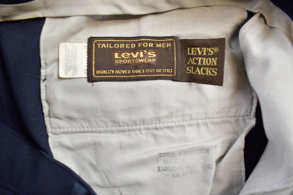 Vintage 1970s Levi's 'Action Slacks' Size 36x30