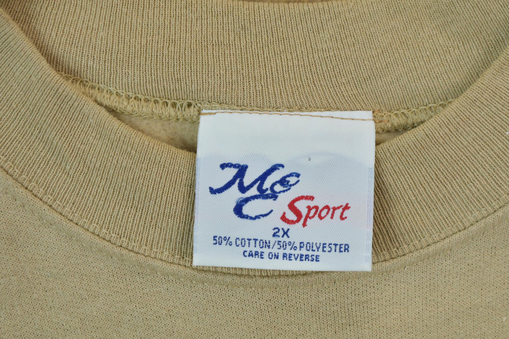 Vintage 1990s MOC Sport Grandpa Style Crewneck Sweater